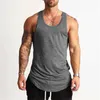 Bodybuilding Brand Solid Tank Top Men String Tankop Fitness Singlet Sleeveless Shirt Workout Man Underthirt Gym Clothing 240415