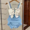 Latest Swimwear Girls Lovely Beach Wear Bow Designer Swimsuit Sexy Push Up Bathing Suit Vacation Casual Bodysuit