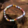 Beaded Colorful Crystal Beaded Armband Fashion Women Wrist Jewelry Multicolor Combination Armband Bohemian Accessories Gifts 240423