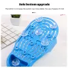 Massager Non Slip Plastic Bad Douche voeten Massage Slippels Badschoenen Borstel Puim Stone voet Schubber Verwijder Dode Skin voetverzorging gereedschap