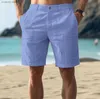 Mäns shorts 2024 Summer Mens Cotton and HP Fashion Trends H240424