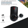 Мыши Lenovo M120PRO беспроводные USB -мыши черные портативные бизнес -офис Специальные эргономические упрощенные мышиные компьютеры аксессуары комнаты