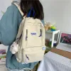 Sacs Nouvelles femmes sac à dos adolescentes ordinateur portable Rucksack Sac à sac d'étudiant Sac à école coréenne de style coréen.