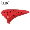 Instrument IRIN 12 Hole Ocarina 4 Colors ABS Plastic Ocarinas Musical Instrument Easy to Learn And Carry For Music Lover and Beginner