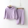 Polos 18y enfants fille garçon coton cote de vêtements sweat à capuche sweat-shirt sweat child sport costume printemps