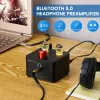 Amplifier AIYIMA HiFi Bluetooth Tube Amplifier Preamp Stereo PreAmplifier TPA6120 Headphone Amplifier USB DAC APTXHD LM4562 OP AMP
