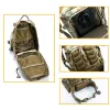Väskor Akmax Adventure 48H Military Rucksack Molle Tactical Assault Pack med hydration 3L urinblåsan