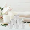 Candele per candele tazze di metallo in alluminio Porta di candelabri Mini conici INSERTI DRIP Protectors Cena di matrimonio