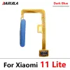 Cabos originais novo para xiaomi mi 10t lite / mi 10t pro / mi 11 lite botão liga / desliga de impressão digital Touch Id Connector Flex Cable