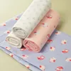 4pcslot 100 coton mousseline Flanelle Baby Swaddles Soft Borns Couvertures S Born Swaddle Wrap 240417