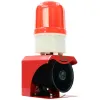 Accessories 12V 24V 220V Industrial Horn Siren Emergency Sound and Light Alarm Red LED Flashing Strobe Warning Light with Remote Control