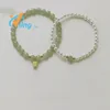 リンクブレスレット2024 An Jade Pure Silver Fu Brand Bracelet Girls 'Luxury Fashion S925 Small Crowd Design High Grade Pearl Style Hand