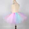 Baby girl unicorn Tutu childrens ski suit birthday party sheer ski set childrens Christmas Halloween costume with wings 240424