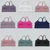 T-shirts pour femmes Sports Yoga Bra avec Y-Back rassemblé pour la fitness coulant à vélo rapidement respirant