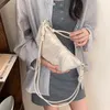 Bag Shoulder Croissant Lazy Style Bolsas Mujer Crossbady Bags For Women Exquisite Hobos Bolsos Zipper Sheep Skin Sac De Femme