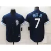 Beyzbol Formaları Royal Jersey 23#16#17#15#13#7#City hayranları Edition Erkek İşlemeli Elite