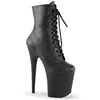 20 cm Ny Hate Sky High Pole Dancing Shoes Martin Boots Sexig modell Högklackade Sandals Women's Night Club Stiletto Low Boots