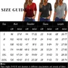 Women's T Shirts Roupas Femininas Sexy Summer Shirt Tee Print Button Short Sleeve Daily Weekend Fashion Basic V- Neck Regular Top