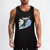 Męskie topy czołgowe Supermaryn Spitfire Top Koszulka bielizny T-shirty Singlet dla mężczyzn ubrania