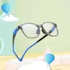 Sunglasses Frames Silicon Children Eyeglasses Detachable Temple Flexible Super Light Brown Big Boy Girl Suitable Soft Sports Glasses