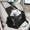 Bolsa de gato de estimação Saco de gatos saindo portador Backpack Backpack dobrável Transporte de mão ao ar livre para cães pequenos cães suprimentos