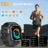 Watches MELANDA 1.96" AMOLED HD Screen Bluetooth Call Smart watch Compass Sports Tracker Heart Rate Monitor Smart Watch for Android Ios