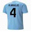 2024 2025 Uruguay Soccer Jersey 24/2025 L.SUAREZ E.CAVANI N.DE LA CRUZ national team Shirt G.DE ARRASCAETA F.VALVERDE R.ARAUJO R.BENTANCUR Football Uniform