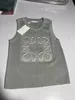 Zomerontwerper mode tanktop vrouwen vrouwelijk gebreide designer vest sexy borduurwerk ingelegde diamantvest ventilatie geweven top