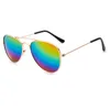 Retro Kids Sonnenbrillen Luxusdesigner UV400 Kinder Outdoor -Schutzbrillen Sonnenbrillen Schatten Jungen Mädchen Brillen Gafas de Sol 240416