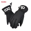 Gloves Boodun Men Women Ski Gloves Winter Thermal Fleece Warm Breathable Snowboard Sports Windproof Waterproof Snow Skiing Gloves