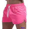 Shorts de maillots de bain masculins pour hommes 2021 Summer Mens Sweetwear Shorts Brand Beachwear Sexy Swim Trunks Men de maillot de bain Low Bashing Breathable Beach Wear D240424