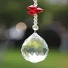 Figurine decorative 1pcs Crystal Suncatcher PRISM PRISM del finestrino a sospensione del lampadario.