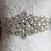 Belts Womens belt Crystal Wedding Belts Satin Rhinestone Wedding Dress Belt Wedding Accessories Bridal Ribbon Sash Belt 240423