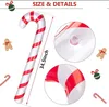 Party Decoration 90CM Balloons Christmas Candy Canes Stick Balloon For XmaIndoor Outdoor Decorations Family Kids Gift