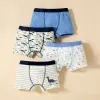 Unterwäsche 4pcs/Lot Boy Baumwolle Unterwäsche Boxer Kinder Kinder Höschen 210 Jahre