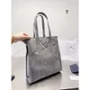 2023 Women Winter New Soft Cozed Sury Comuter Trendy Grande Capacidade Dobrada ombro único Saco de Tote