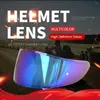 Capacetes de motocicleta Visor de capacete para Z-7/X-14 // NXR/NEOTEC/RYD Óculos destacáveis ​​Lens de moto Motocross Face completa