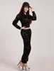 Stage Wear Girl Women Modern Sequined Hop Dancing Tops Pants disfrazados Men Party Performance Dance Jazz Clothing