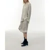 Women's Blouses 2024 Early Autumn Fashionable Casual Silk Loose Dprinted Shirt/Short Pants