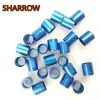 Darts 50Pcs Archery Explosion Proof Ring Nocks Protector Arrow Shaft Fit 7.6mm Arrow Shafts For Arrow Training Shooting Accessories