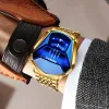 Смотреть Gold Fashion Top Sale Brand Watch Quartz Men Watch 2023 Relogio Masculino Watch для мужчин Zegarek Damski Fashion Clock