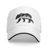 Czapki kulkowe spacery niedźwiedź baseball czapka letnie dzikie życie natura tenis ciężarówka hat men mężczyzn Stylowy design
