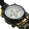 Compass impermeabile ad alta precisione ad alta precisione Compass Gadget Gadget Sports escursionistica alpinista dell'esercito militare professionale Sight Metal Sight