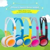 Hoofdtelefoon/headset Y2K -hoofdtelefoon voor kinderen 3,5 mm zachte bedraad kinderhoofdset Kids Overar Hoofdtelefoon Muziek oortelefoons voor iPad Telefoon PC