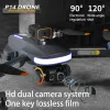 Drones Original P14 Drone 8K 5G GPS Professional HD аэрофотосъемка Dualcamera препятствие удаленное складное подарок самолетов 5000м 5000м