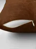 Pillow Leather Textured Throw Christmas Covers Supplies Sitting