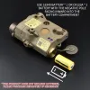 Lights WADSN PEQ 15 Tactical Red Green Blue Dot Laser for Airsoft Picatinny Rail Weapon Accessories With PEQ Switch M600 Flashlight