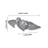 Decoy Outdoor Hunting Decoy Pigeon Decoys Realistic Fake Pigeons Decoy Hunting Trap Pigeons Motion Decoy With Wings Hunting Tools