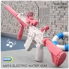 Gun Toys New M416 Water Gun Electric Pistol Shooting Toy Full автоматическая летняя пляжная игрушка для детей детские мальчики для девочек Giftl2404