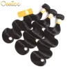 Weeft ossilee body wave bundels Maleisische haarbundels menselijk haarbundels 1/3/4 pcs/lot menselijk haar weefsel bundels niet -remie haaruitbreiding